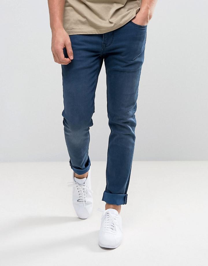 Pepe Jeans Nickel Slim Fit Jeans In Indigo - Blue