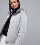 Roxy Jet Ski Solid Jacket In Gray - Gray