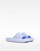Bershka Slides In Blue-blues