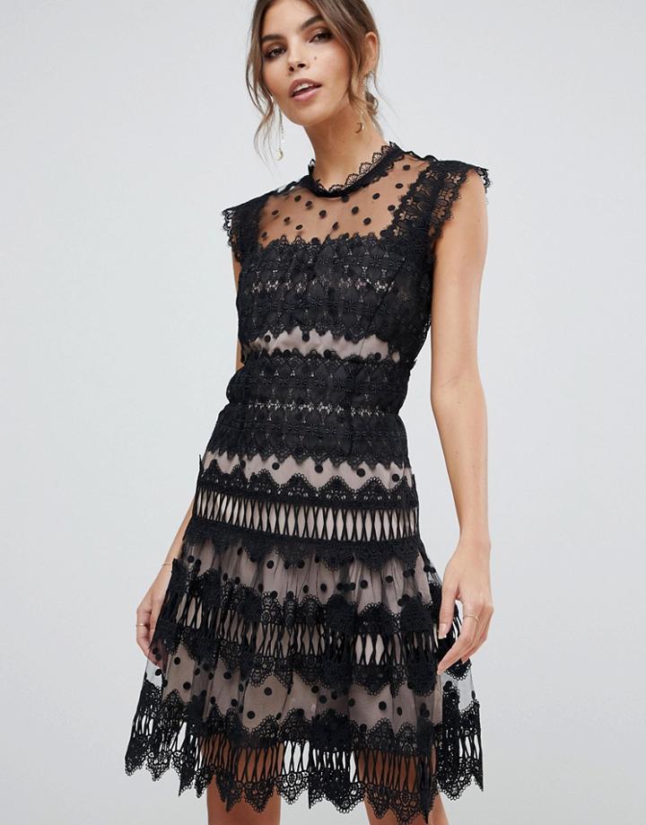 Bronx And Banco Majorka Mini Dress - Black