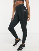 Nike Pro Training 7/8 Leggings In Black