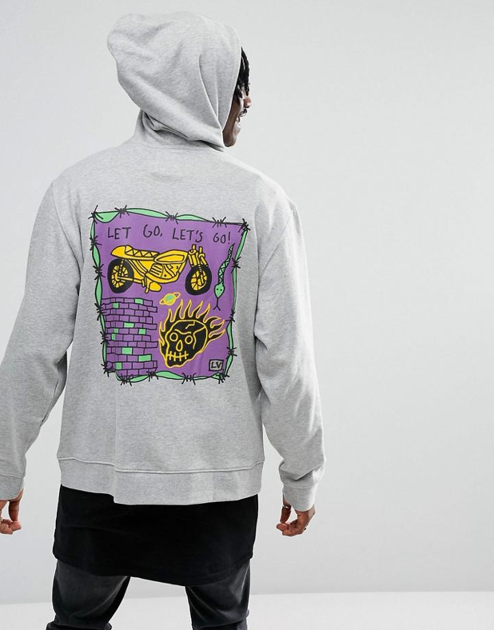 Cheap Monday C/o Lets Go Hoody - Gray