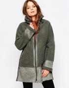 First And I Empor Coat - Gunmetal