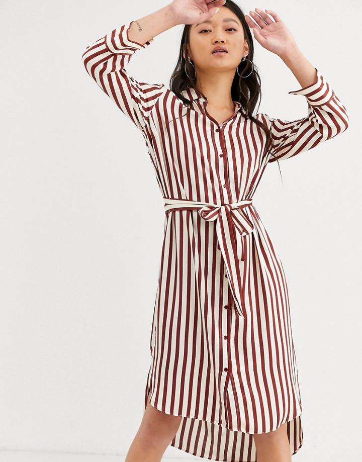 In Wear Tamara Stripe Shirt Dress