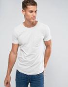 Tom Tailor T-shirt With Pocket - Cream