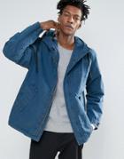 Nudie Jeans Co Oliver Indigo Anorak - Blue