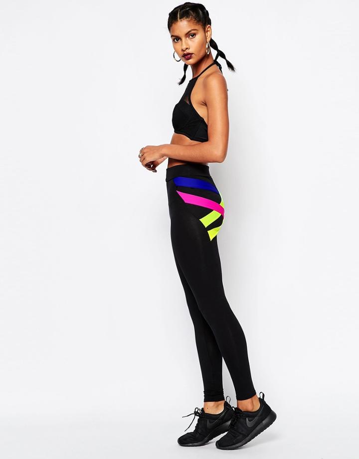 Quontum Multi Neon Strap Legging