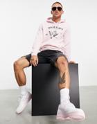 True Religion Hoodie With Print In Pink