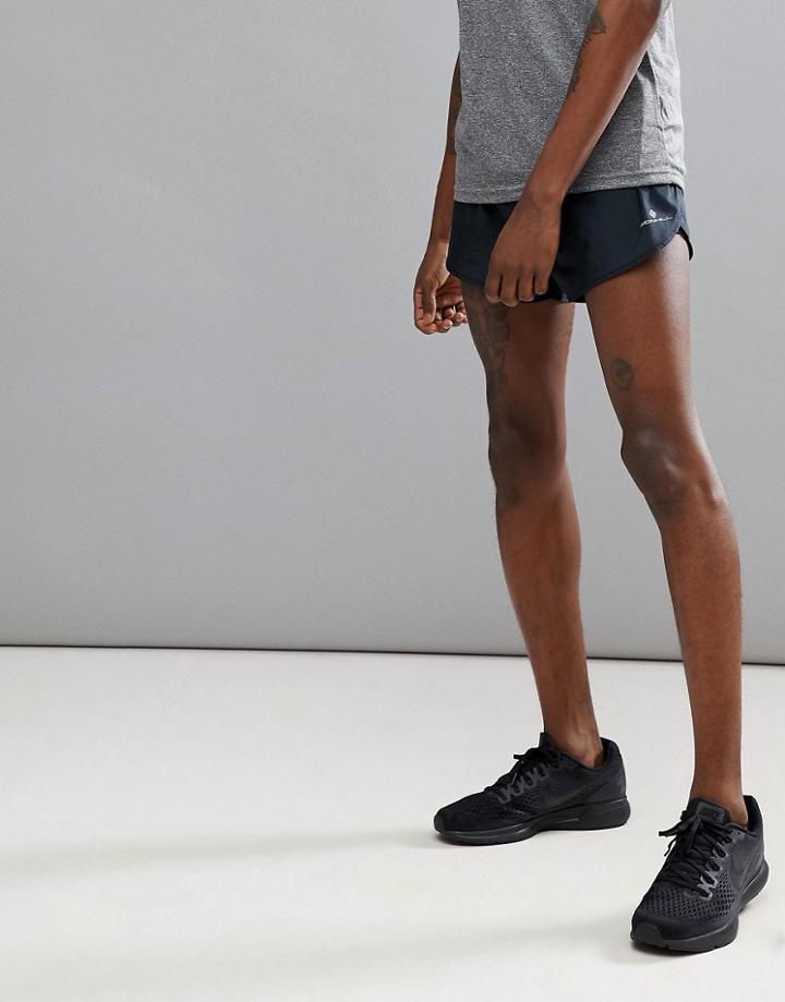 Ronhill Running Everyday Split Shorts In Black Rh-002250 - Black