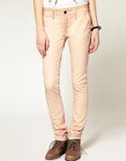 Denham Cleaner Colored Skinny Jeans - Pink