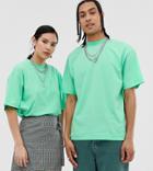 Collusion Unisex T-shirt In Green - Green
