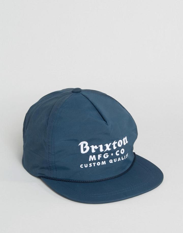 Brixton Snapback Cap Sadler - Blue