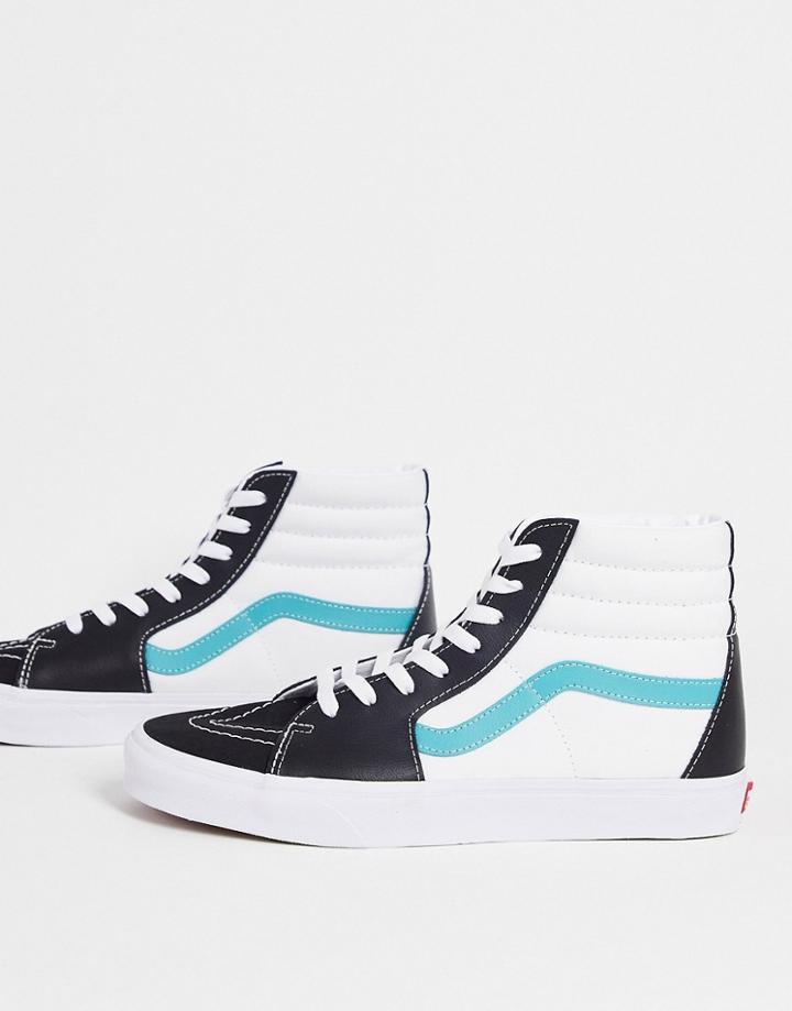 Vans Sk8-hi Classic Sport Sneakers In Multi-black