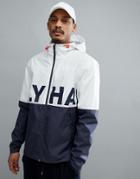 Helly Hansen Amaze Logo Jacket In White/navy - White