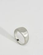 Pieces Bamio Signet Ring - Silver