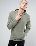 Another Influence Burn Out Hoodie - Green