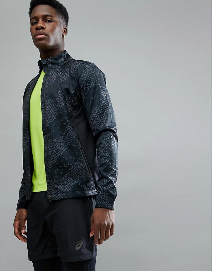 Asics Running Winter Jacket In Black 146621-1179 - Black