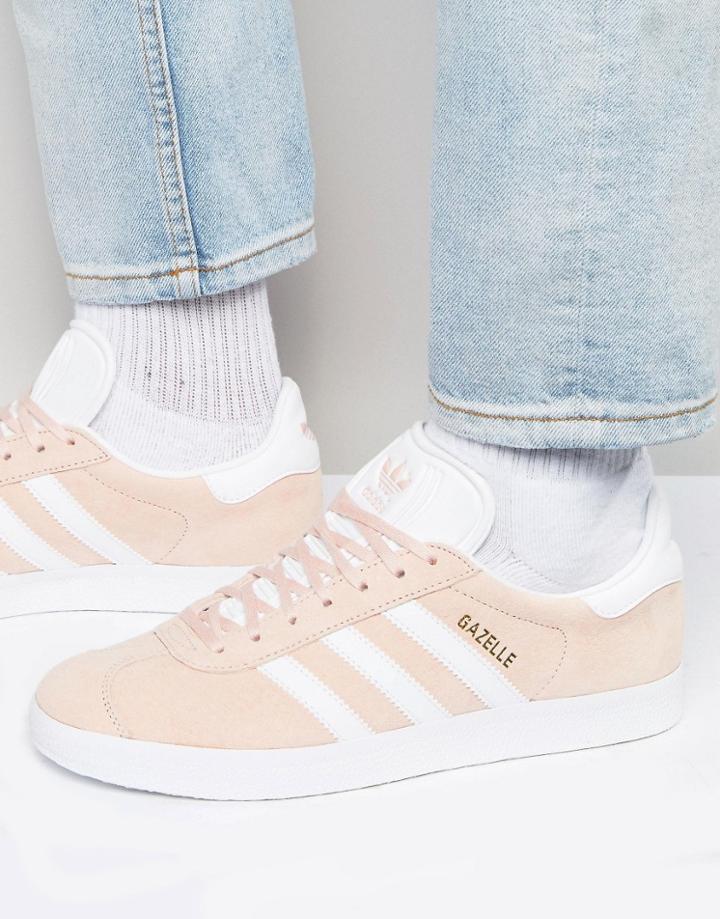 Adidas Originals Gazelle Sneakers In Pink Bb5472 - Pink