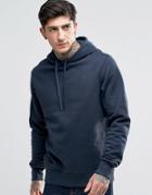 The North Face Hoodie With Hood Logo In Navy - Navy