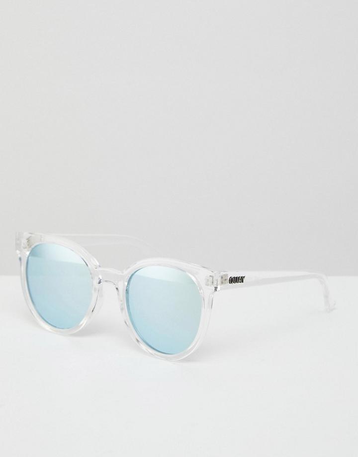 Quay Australia Like Wow Sunglasses - Clear
