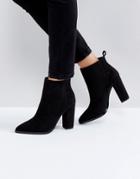 Ivyrevel Heeled Suede Ankle Boot - Black
