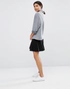 Y.a.s Romain Flared Skirt - Black