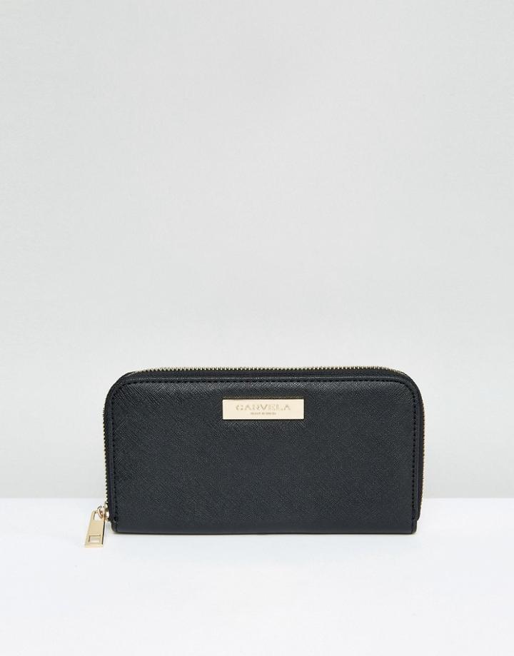 Carvela Alis Zip Around Purse - Black