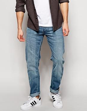 Lee Jeans Daren Regular Slim Fit Water Stone Mid Wash - Water Stone