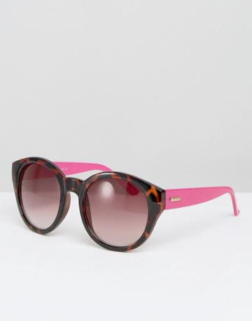 Mink Pink Paparazzi Round Sunglasses