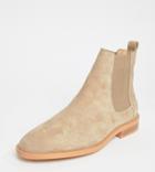 Asos Design Aura Suede Chelsea Ankle Boots - Stone