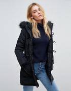 Brave Soul Hero Duffel Parka - Black