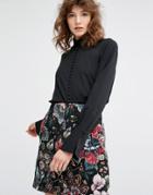 Essentiel Antwerp Mitchell Button Down Shirt - Black