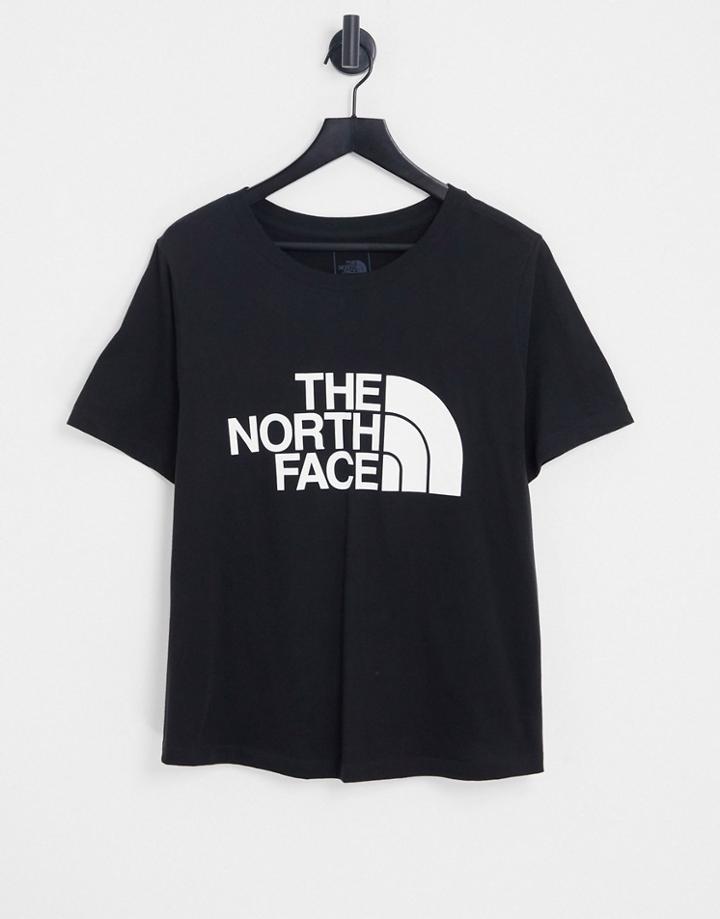 The North Face Plu Half Dome Logo T-shirt In Black
