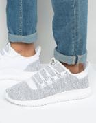 Adidas Originals Tubular Shadow Knit Sneakers In White Bb8941 - White