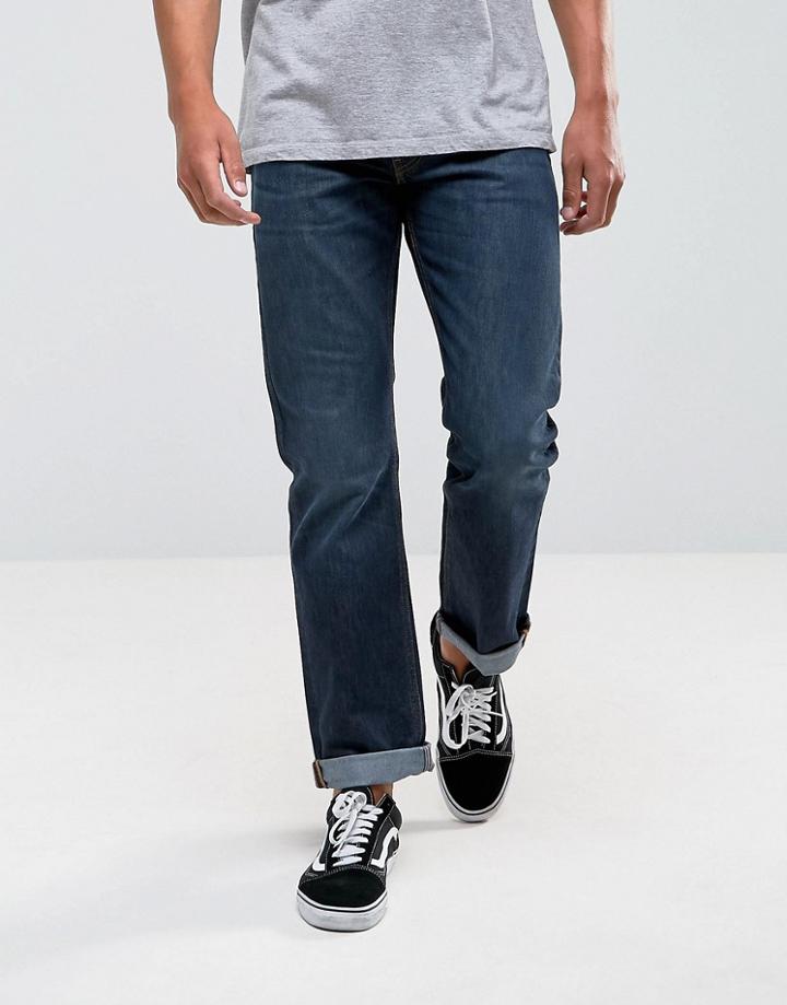Levis Skateboarding 504 Regular Straight Jeans Soma - Black