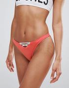 Chaser Melon Strappy Bikini Bottom - Orange