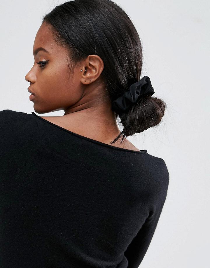 Asos Basic Hair Scrunchie - Black