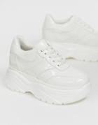 Asos Design Denial Chunky Sneakers-white