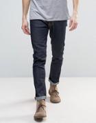 Nudie Jeans Lean Dean Slim Tapered 16 Dips Jeans In Blue - Navy