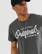 Jack & Jones Geo Logo T-shirt-navy