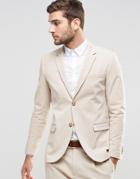 Jack & Jones Premium Suit Jacket - Stone