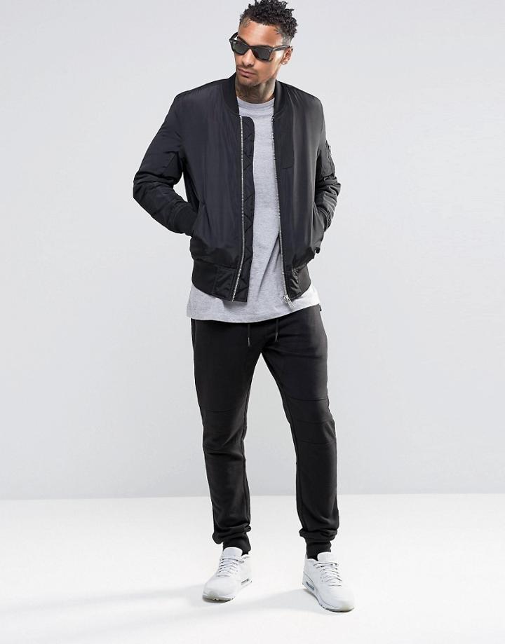 Loyalty & Faith Zip Pocket Jogger - Gray