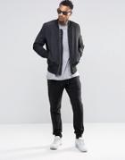 Loyalty & Faith Zip Pocket Jogger - Gray