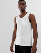 Threadbare Organic Cotton Tank In White