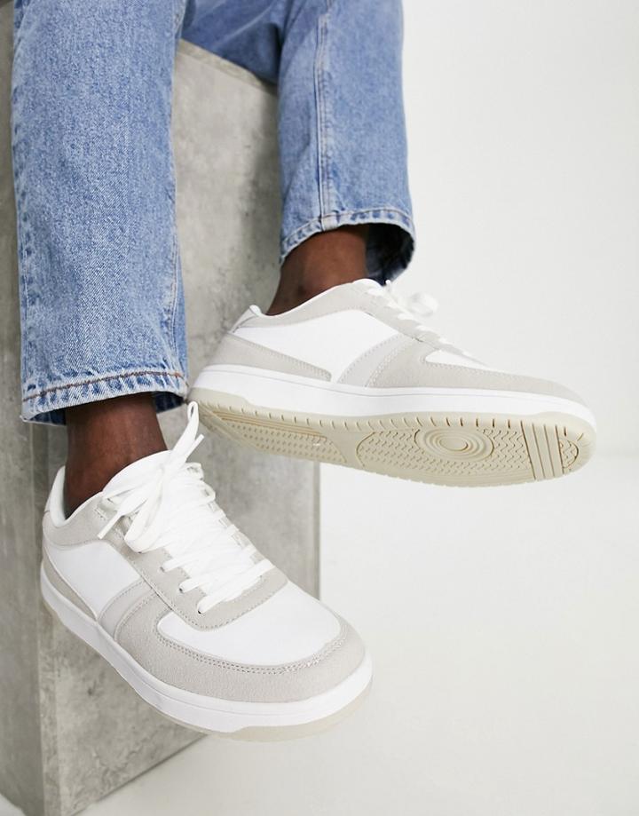 London Rebel X Retro Sneakers In Gray Mix
