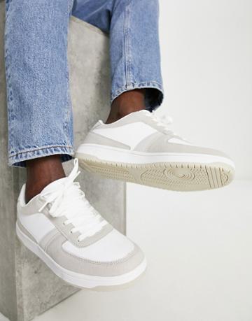 London Rebel X Retro Sneakers In Gray Mix