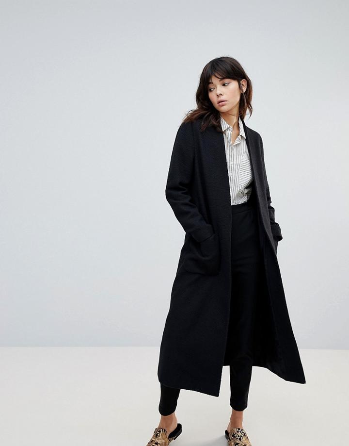 Helene Berman Duster Coat - Black