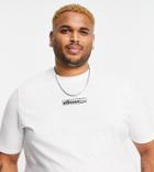 Ellesse Plus T-shirt With Logo In White