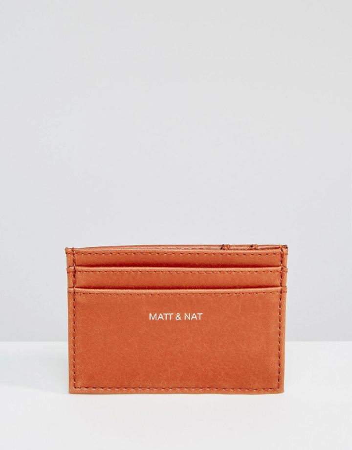 Matt & Nat Max Card Holder - Brown