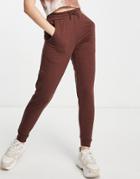 Influence Sweatpants In Chocolate Brown - Part Of A Set